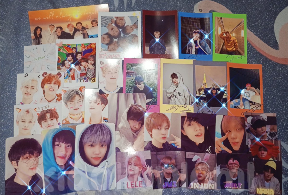 #THEDREAMSHOW2_in_MANILA

hi! i'll be giving away 7 bags of my freebies each day, with full variation/member set (pic for reference) + random official chenle poca~

mechanics:
— like and rt
— show this tweet when you find me (first come first served)

get well soon, lele ily 🥺💚