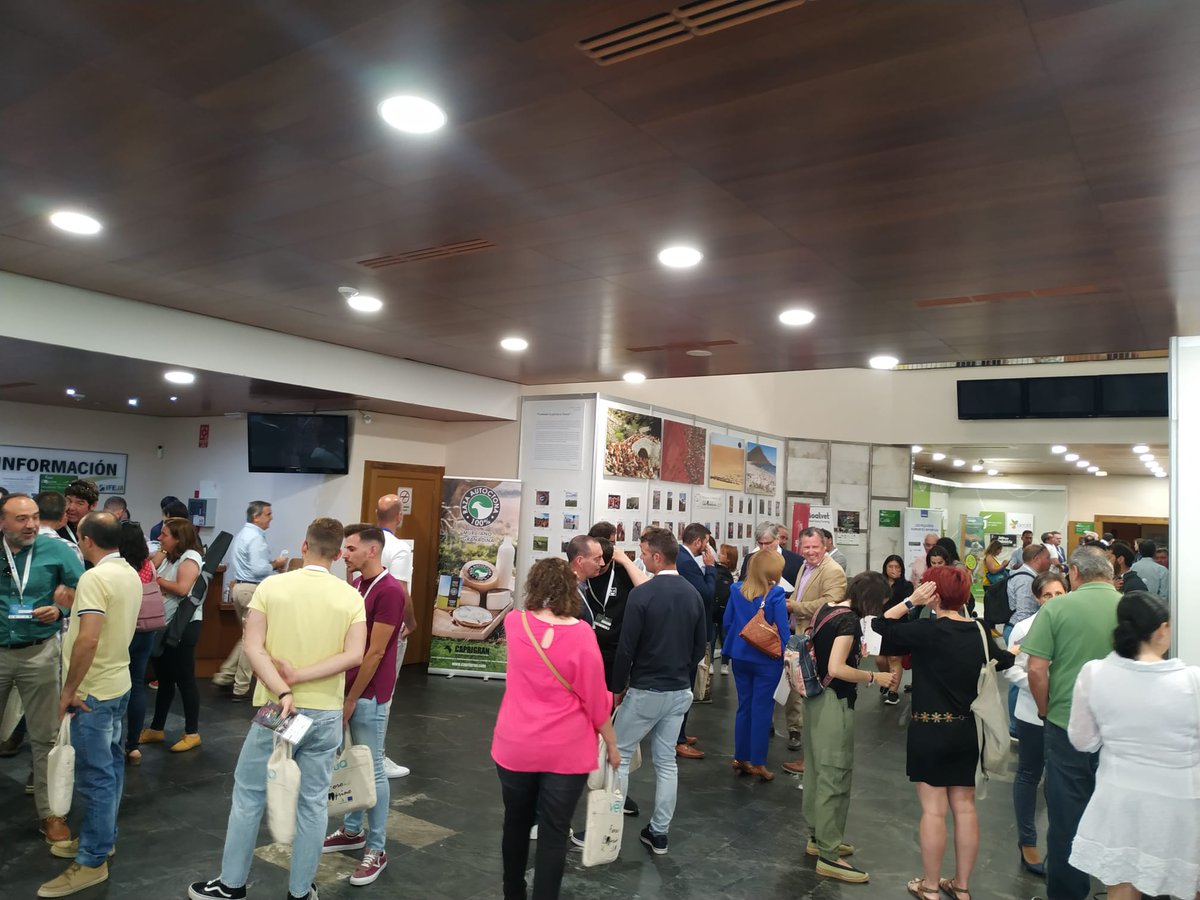 FERIASJAEN's tweet photo. 🐏 Ya ha comenzado en #Ifeja el XIII #Foro Nacional del Caprino, organizado por Cabra Andalucía.
Único foro exclusivo que se celebra a nivel nacional con sede itinerante reuniendo a todo el sector nacional con más de 230 inscritos, en el que participan 25 ponentes.
#ForoCaprino https://t.co/lK1iB5lcMA