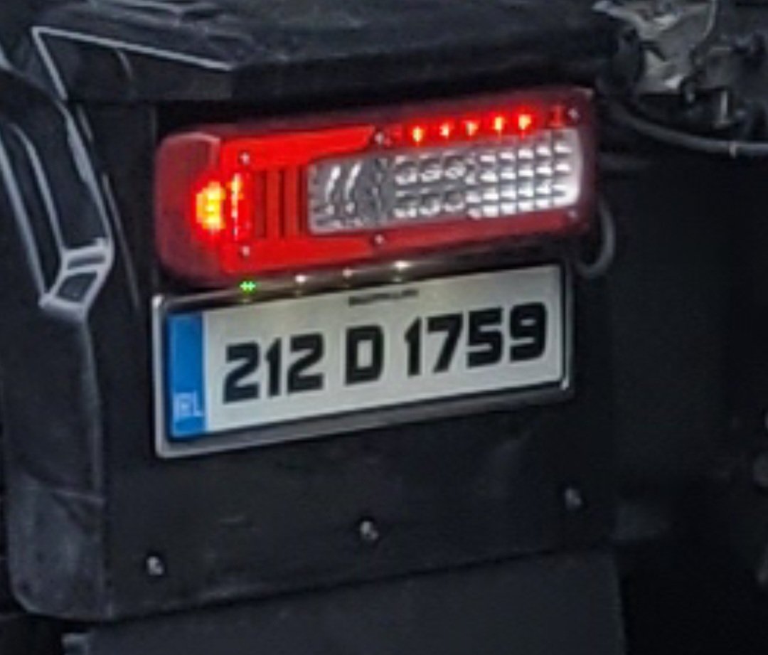 We don't do vanity numberplates in Ireland. Mostly.