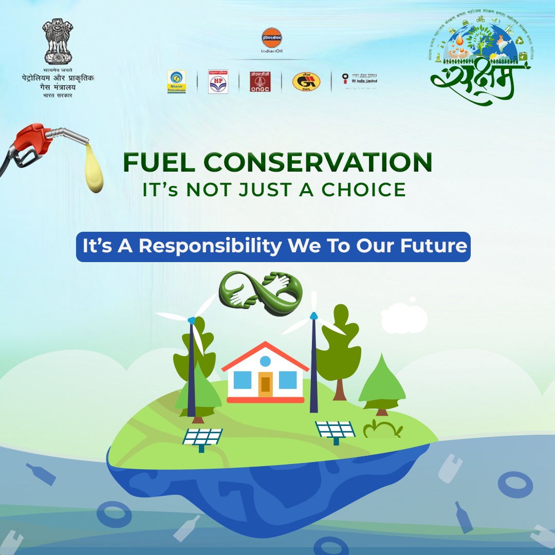 Fuel is limited on Earth, use it judiciously!

Join us in promoting fuel conservation through our Cyclothon rally. Let's build a greener future for all! 🌱🚲

#Cyclothon #SaveEnergy #GreenIndia