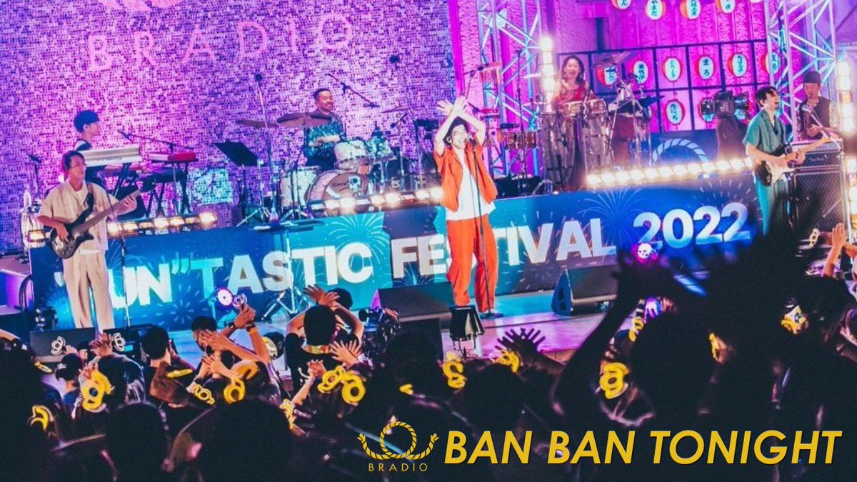 crownrecord's tweet photo. 【#BRADIO】
／
YouTubeプレミア公開、ご覧くださった皆様ありがとうございました！
＼

『BAN BAN TONIGHT』野音ライブ映像、最高でしたね🙌🏻👐🏻🙌🏻👐🏻🙌🏻
https://t.co/9PRqZVo902

5/3発売の3rd ALBUM
「DANCEHALL MAGIC」初回限定盤Blu-rayお楽しみに🕺✨

🎧先行配信中
https://t.co/1bxTWhDPxI https://t.co/ZvQKfGHbaw