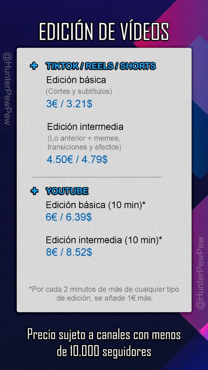 EnOvertime's tweet photo. recuerdo que edito cosas, venga gente animarse que tengo los tiktok baratitos y tengo ahora huecos 👍✨ https://t.co/z8bfvbMMj7