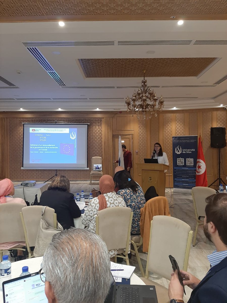 unimed_network's tweet photo. In his opening speech at the kick-off meeting of the #DIRASA project in Sfax, UNIMED Director, @marcelloscalisi highlighted the role of the Euro-Mediterranean cooperation and partnership in achieving a better #ScientificResearch strategy and reinforcing its dynamics. https://t.co/fihVcqtAAe