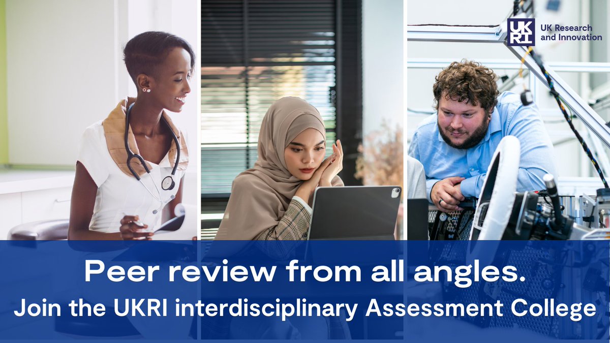 UKRI_News's tweet photo. This year, we’re launching a pilot scheme to support interdisciplinary ideas from across the research councils. 

We're now recruiting people across disciplines, roles and career stages to help us assess applications. 

Find out more and apply: https://t.co/BBn2fEJ6Bk https://t.co/01MGslUAKU