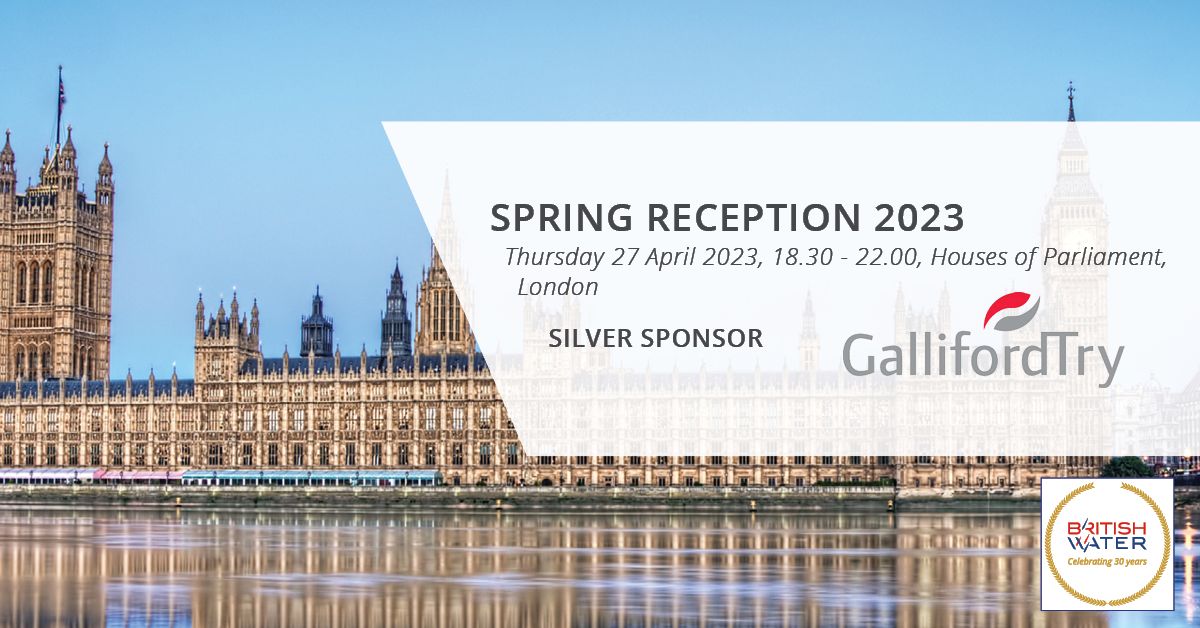 gallifordtry's tweet photo. Our Environment team is in attendance as a sponsor of @British_Water House of Lords Spring Reception, which is an opportunity for members and guests to network, create strategic collaboration opportunities, and promote their businesses to key industry figures. #bwconnect https://t.co/9j71b55YIN