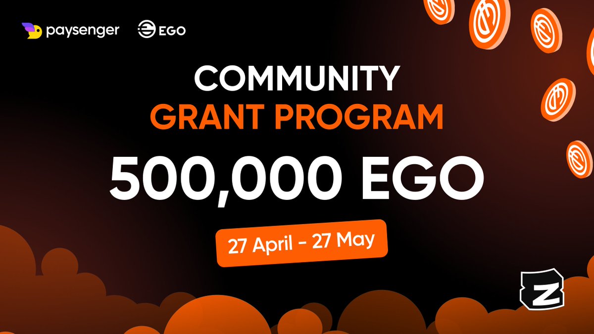 Ego_Paysenger's tweet photo. 🔥 Exciting news for everyone!

We are thrilled to announce that The Paysenger Community Leaderboard is live! Participate in community contests leading up to the IDO for an opportunity to qualify for extra token awards!

👉 community leaderboard starts there: https://t.co/WOCgk81y2B

Total grant program pool up to 500,000 EGO tokens — simply join our community and begin today. More details on our discord server.

Thank you for being part of our journey!
