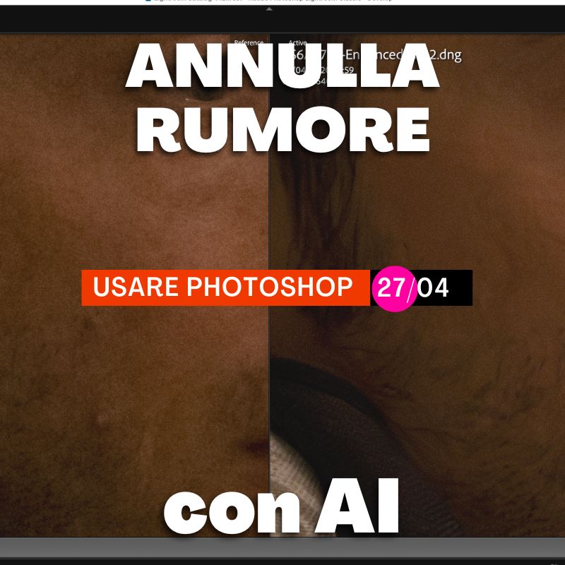 ✅ ANNULLA RUMORE con l'INTELLIGENZA ARTIFICALE
Il tuo Webinar Photoshop GRATUITO 😎

👉GIOVEDI 27 Aprile ore 19:30

#Photoshop #Lightroom per la tua #fotografia

#fineartphotography #photographyIsArt #fotogiornalismo #photojournalism #streetphotography
 robotti.it/corsi-photosho…