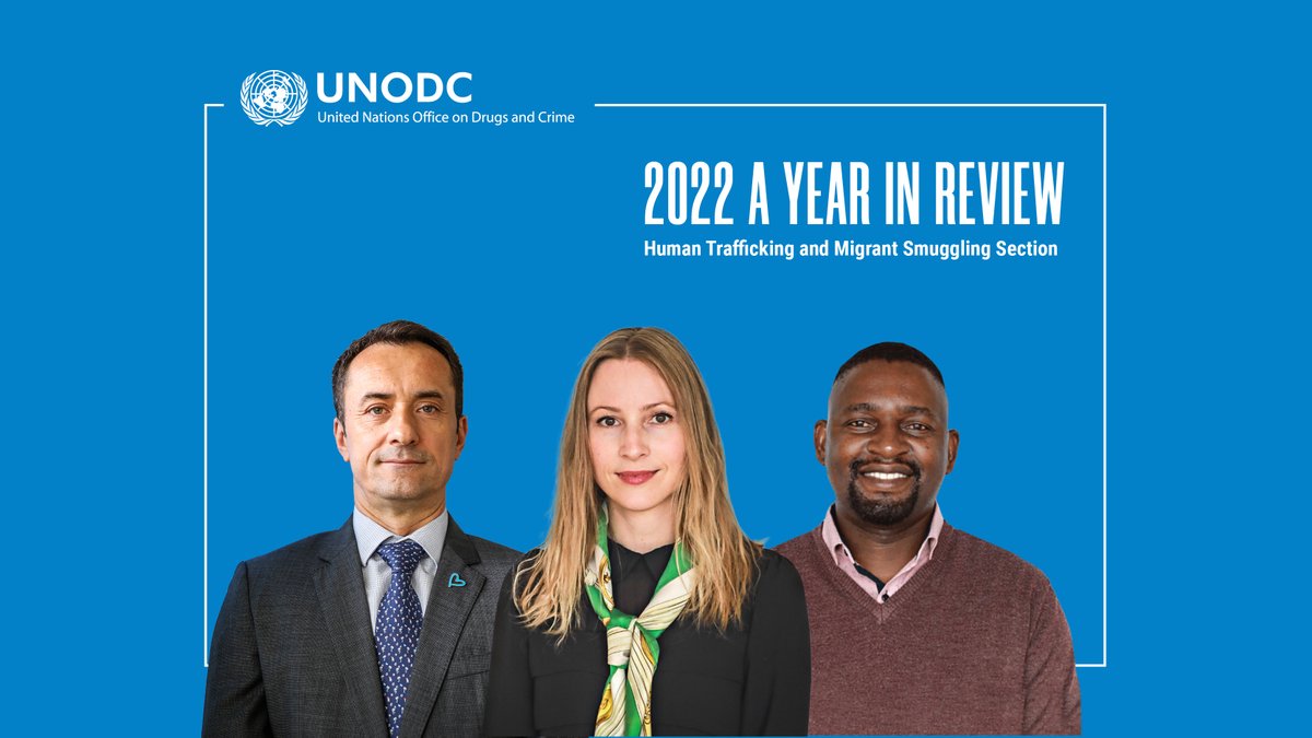 UNODC_OrgCrime's tweet photo. Hot off the press❗️

Our 2022 annual report is now available. It provides an overview of our work to combat human trafficking and migrant smuggling.

Read it here 👉 https://t.co/0fxX131p9R https://t.co/8hAxxwjlup