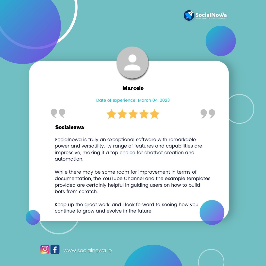 SocialNowa tweet media