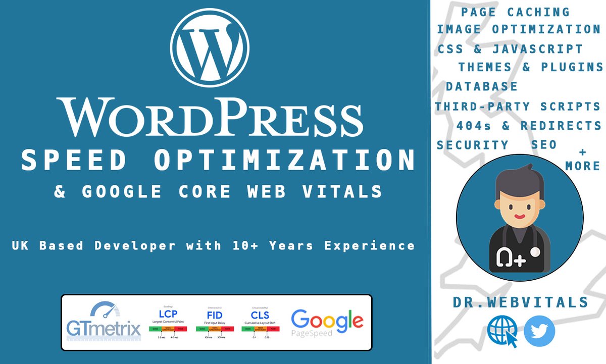 DrWebVitals's tweet photo. We completed our 6th #FREE #WordPress Speed Audit yesterday for @Pulseworkplace1 - We're offering another 12 audits completely free - Get yours as https://t.co/J3Tq49VHBH https://t.co/aEKq3uqadm