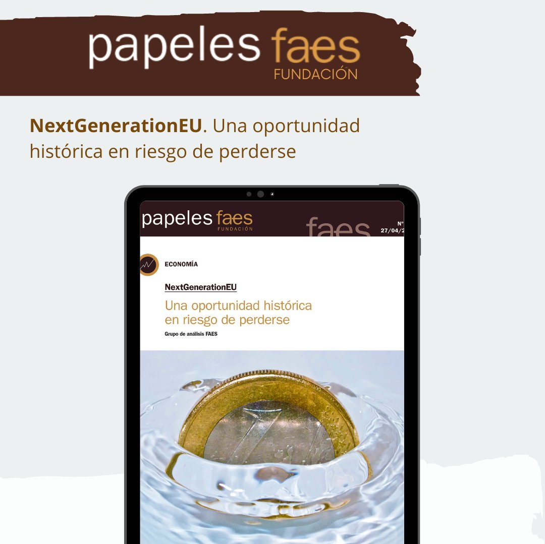 FundacionFaes's tweet photo. 🇪🇺🪙 Gobierno español ha impedido la buena ejecución de los fondos #NextGenarationEU en sectores como la #educación, el #empleo, la #vivienda y las #pensiones

España está desaprovechando una oportunidad histórica

🖊️ Lee nuestro #PapelesFAES de hoy en: https://t.co/ZvUgsluM3v https://t.co/RCBjcHIYzW