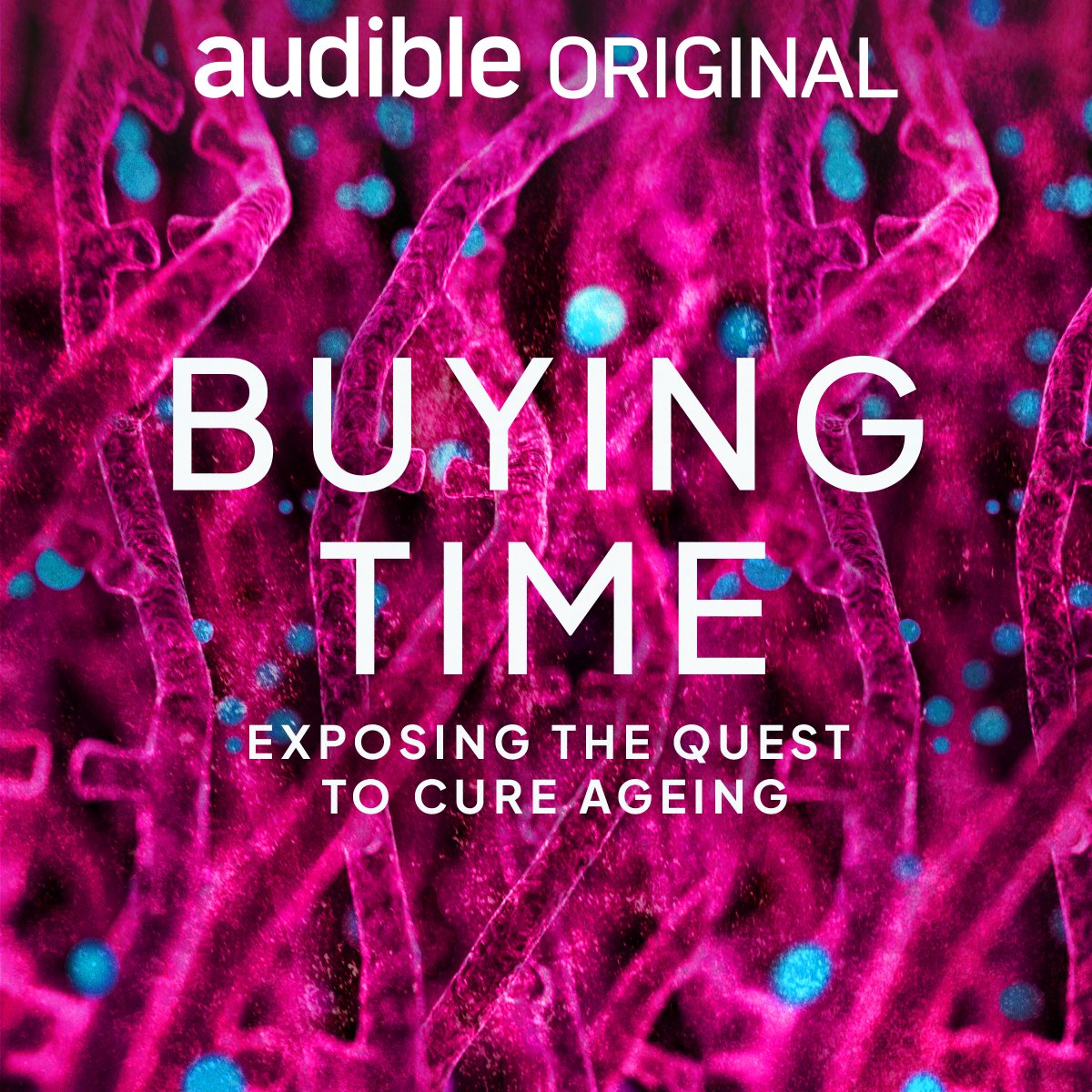 Today is the launch of Buying Time on <a href="/audibleuk/">Audible UK 🎧</a>! It's the result of a year-long investigation by Frank Swain <a href="/SciencePunk/">Frank Swain has left the building</a> into a company on a mission to cure ageing. Listen here > audible.co.uk/buyingtime