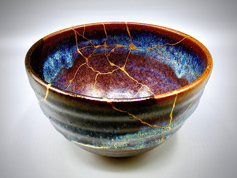 Broken Pottery Art