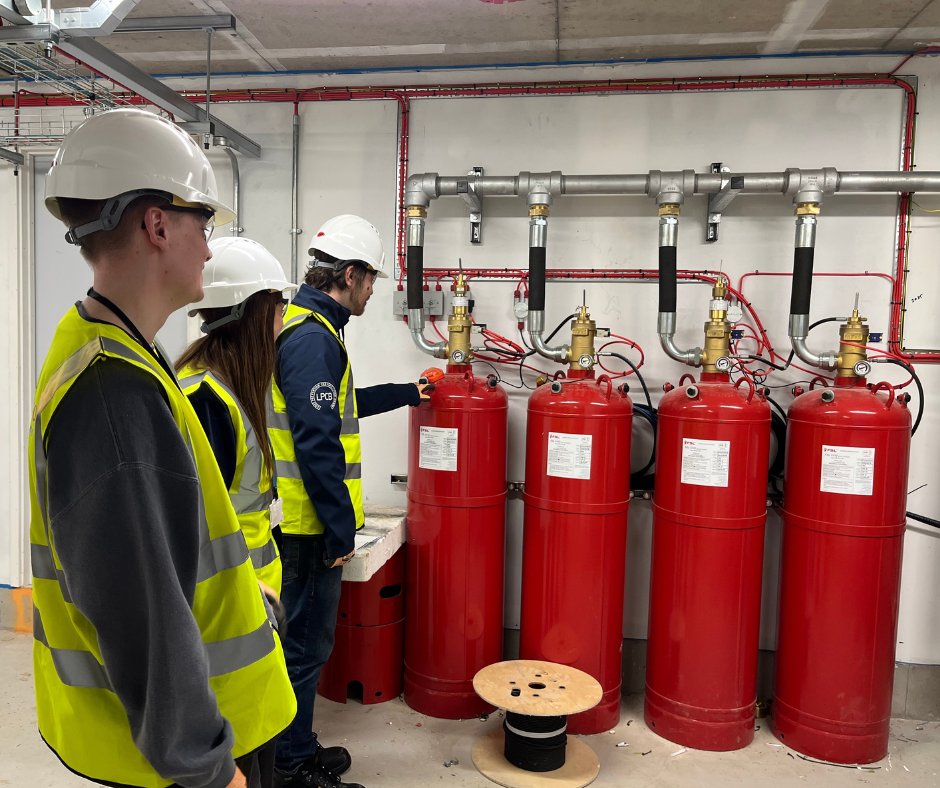 CompcoFire's tweet photo. We had the pleasure of taking Sam, Kyle and Beth from our Contracts and Administration Team to visit one of our very own sites in the Midlands.

What a fantastic way to get a better understanding of our Business!

💻 https://t.co/hgNeCgOj2g
#FireSystemService #MidlandsHour https://t.co/ZtAzZmFjx0