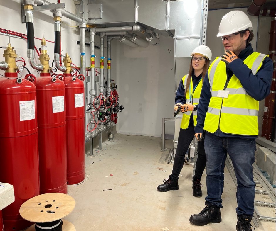 CompcoFire's tweet photo. We had the pleasure of taking Sam, Kyle and Beth from our Contracts and Administration Team to visit one of our very own sites in the Midlands.

What a fantastic way to get a better understanding of our Business!

💻 https://t.co/hgNeCgOj2g
#FireSystemService #MidlandsHour https://t.co/ZtAzZmFjx0