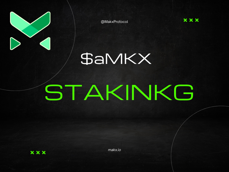 0xEnsp1re's tweet photo. 🌟 EARN $aMKX with this simple step:

💎Staking: Stake your aMKX tokens and earn more aMKX as a reward. Use Makx staking features on the arbitrum network. Head to aMKX Staking Page and start earning rewards!

#staking #token #MakxProtocol #airdrop #sui https://t.co/0b8Wzq9Eeh