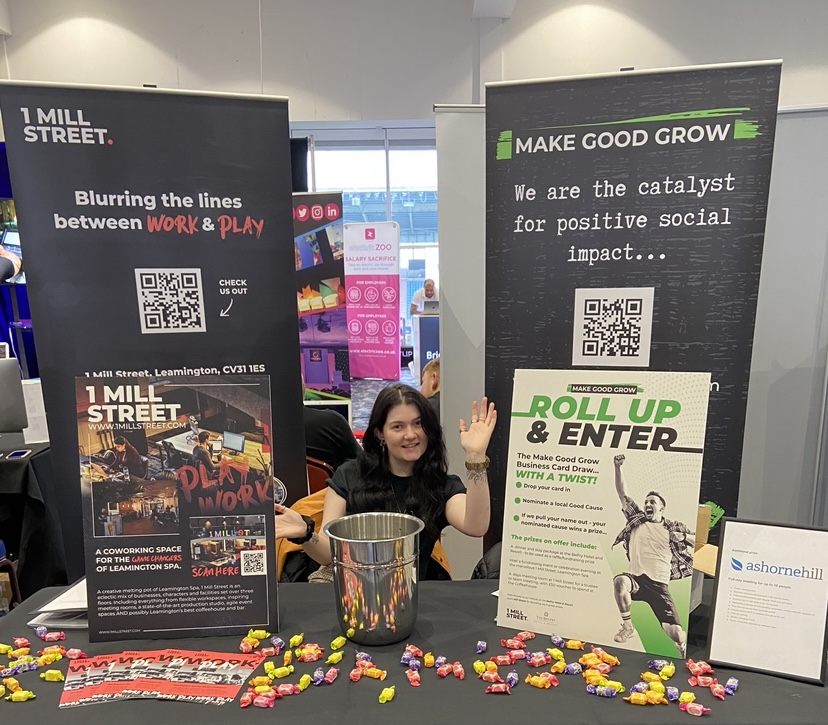 We had a great time representing MGG &amp; <a href="/1millstreet/">1 MILL STREET</a> at the #MidlandsBusinessExpo last Friday! Stay tuned for the results of our Charity Prize Draw 👀