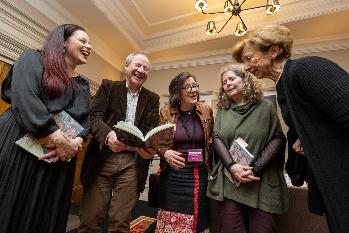 ebcf's tweet photo. At #EBCF2023 we celebrated the life &amp; legacy of one of Ireland’s most gifted &amp; influential poets, Eavan Boland. 

On this #PoetryDayIRL we are delighted to share an audio recording of this event which we invite you to enjoy: https://t.co/tAesbFneDq https://t.co/lAmr0Y9PFr