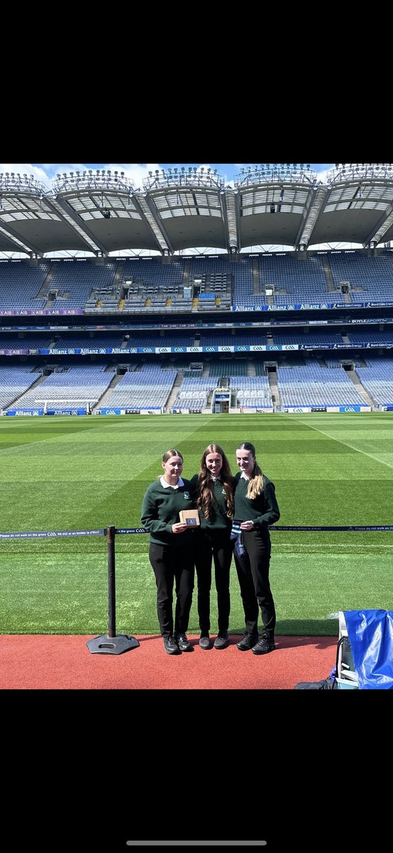 PocketSocksEire's tweet photo. Pocket Socks first trip to Croke Park! 
We’re getting the feel for next week 😬
Only one week to go !!!! https://t.co/X52Foo24l0
