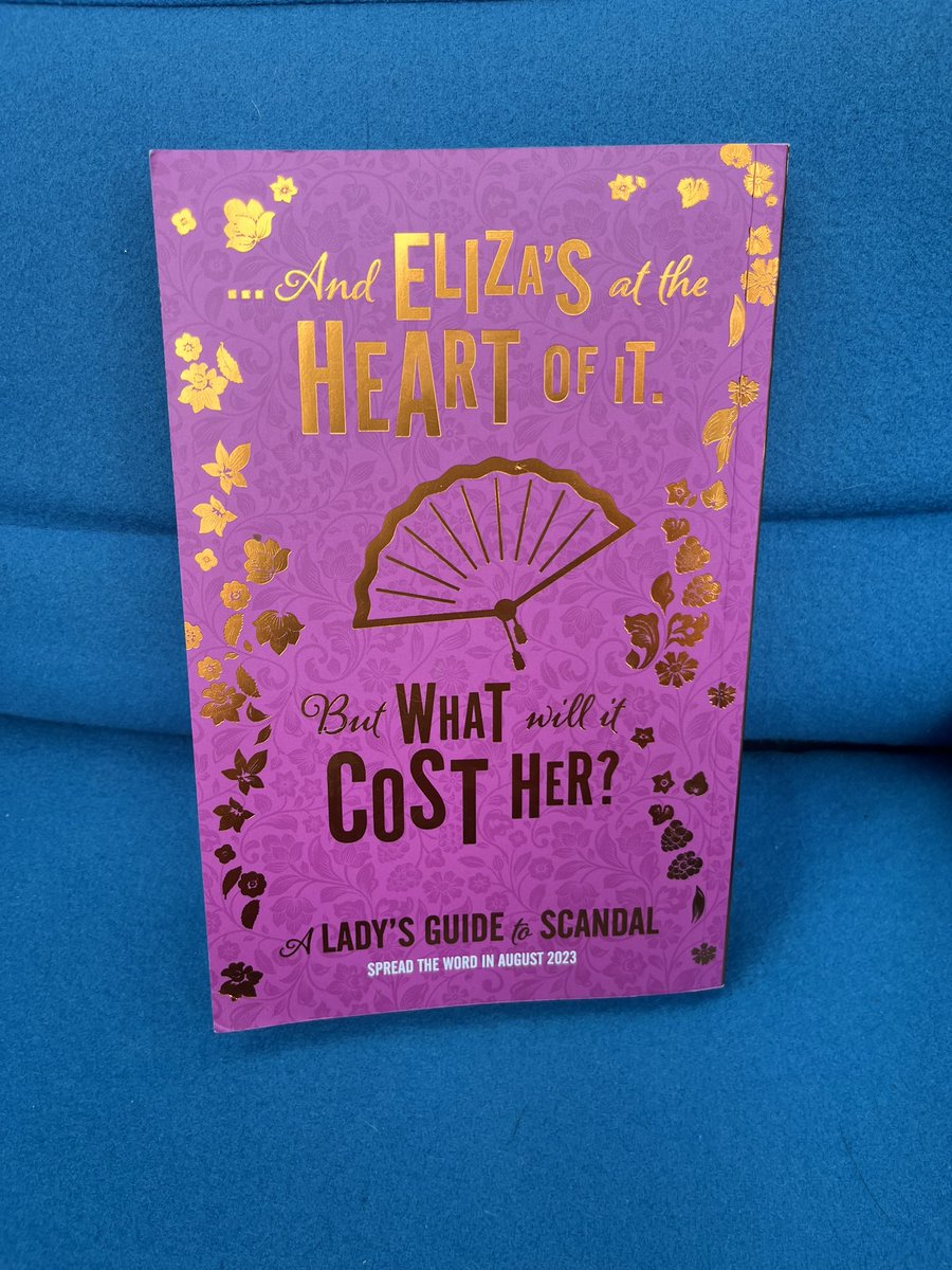 roshea29's tweet image. The most beautiful, shiny proof for one of my favourite books this year #ALadysGuide to Scandal💕💕💕

Romance, scandal, a fierce heroine and a dashing rogue - what more could you want?⚡️⚡️⚡️