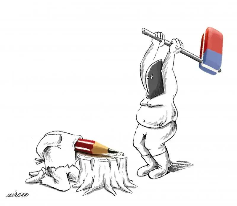 On Monday, we’ll send out our newsletter. If you’d like to receive a monthly news update from us, you can subscribe here: cartoonmovement.substack.com

And if you’d like to receive a daily cartoon from us subscribe here: cmdailycartoon.substack.com

Cartoon by <a href="/alimiraee/">Ali Miraee</a>

#newsletter