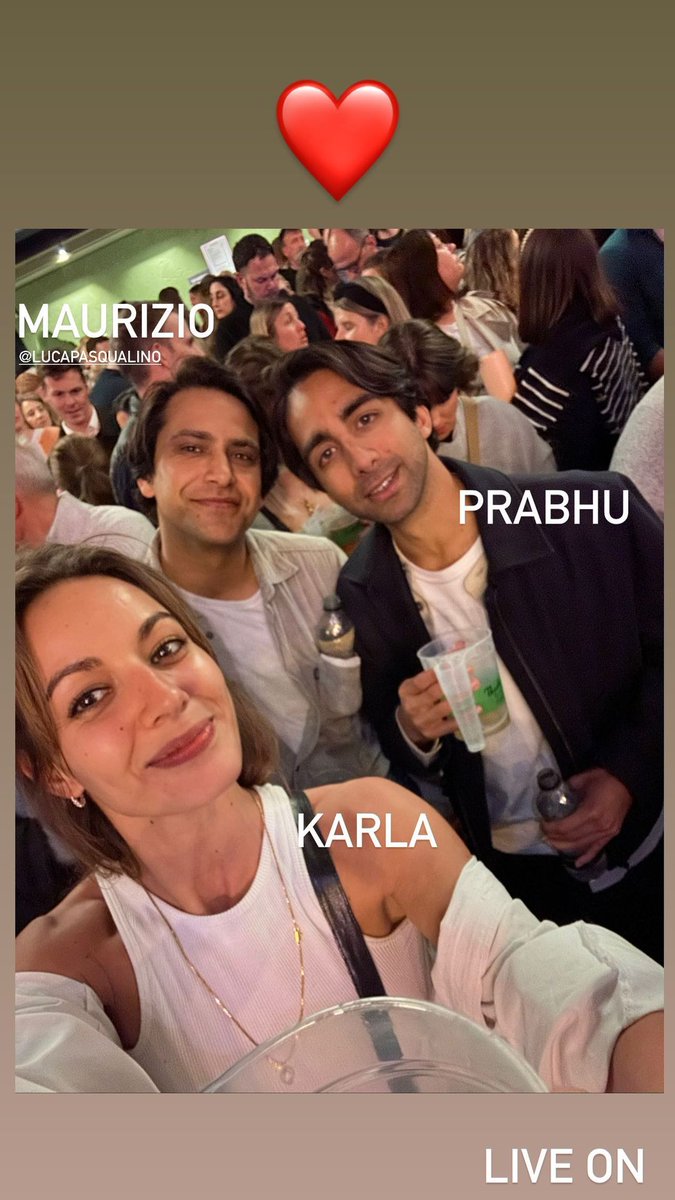 #MusketeersEurope New photo! #Shantaram gang reunited 😍❤️ #Karla #AntoniaDesplat #Prabhu #ShubhamSaraf #Maurizio #LukePasqualino #lucapasqualino at a concert of #Australian band #TheTeskeyBrothers in #Bristol on Tuesday  Source:  antoniadesplat on IG