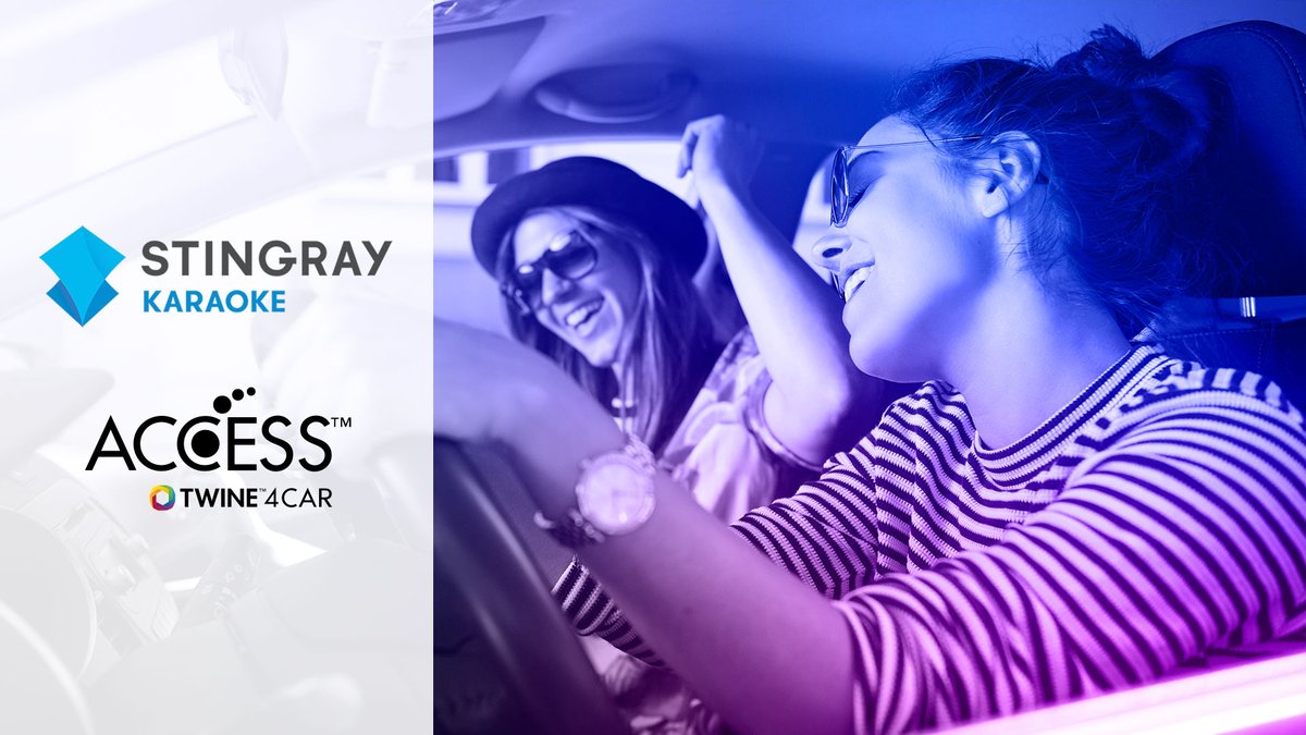 ACCESS_Europe's tweet photo. ICYMI: ACCESS announced towards the end of last year, that it will integrate Karaoke services, powered by Stingray, into the ACCESS Twine™ for Car (Twine4Car) in-vehicle infotainment platform.

Find out more here: https://t.co/KNpxljL9Cg https://t.co/sF4U3eUBgk