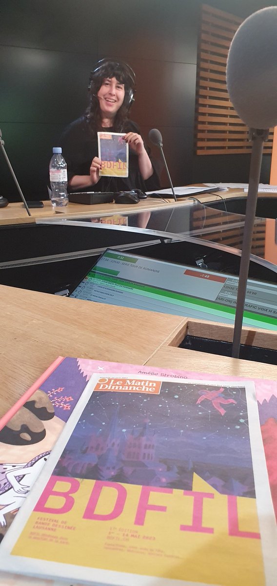 BDFIL au 12h45 aujourd'hui 🎤
#bdfil2023