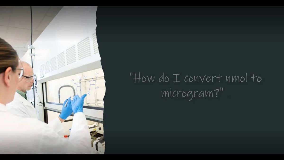 HZDiscovery's tweet photo. Our new video series shares tips on how to elevate your experiments with #Dharmacon™ custom oligonucleotides. In episode two, get a step-by-step guide to convert from nmols to micrograms and a quick demo of our internally developed conversion tool:

https://t.co/UhEDj6BEYb https://t.co/T4AHS9nkWT