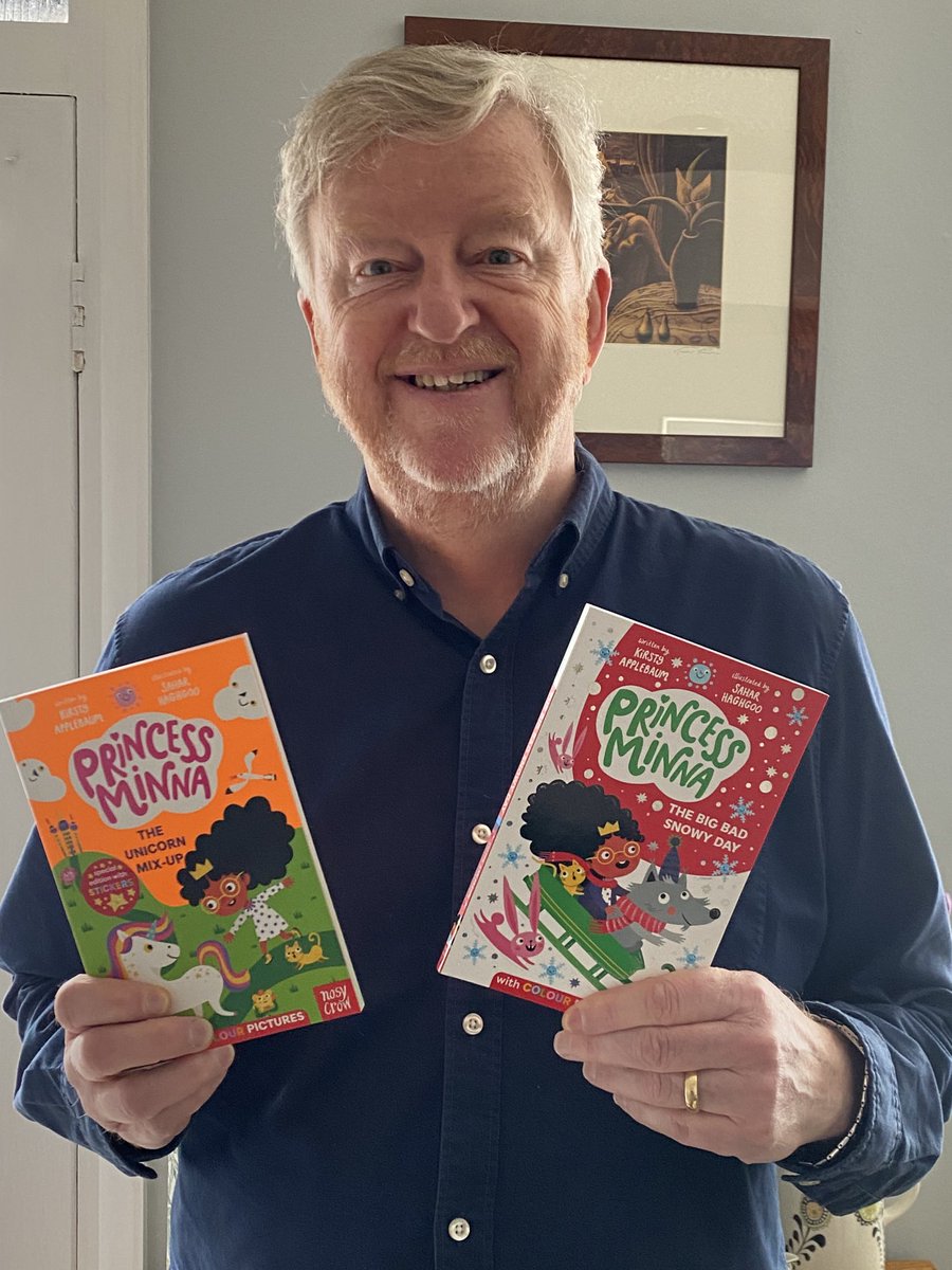 bookwagonuk's tweet photo. The rumours are true ⁦@NosyCrow⁩ ⁦@KellieMonkey⁩ The other bookseller is hopelessly devoted to #PrincessMinna! https://t.co/IuIoiwavIe