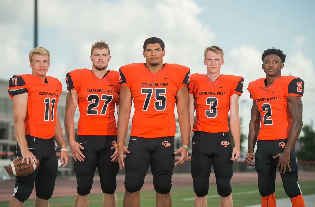 PrepRamblers's tweet image. Tonight starts the #2023NFLDraft check in to see where our guys land! Former All-Staters and CP Team captains @JuiceScruggs and @____bb52 Here's a little trip down memory lane to when these two lined up side by side! Good luck fellas! #RollRamblers