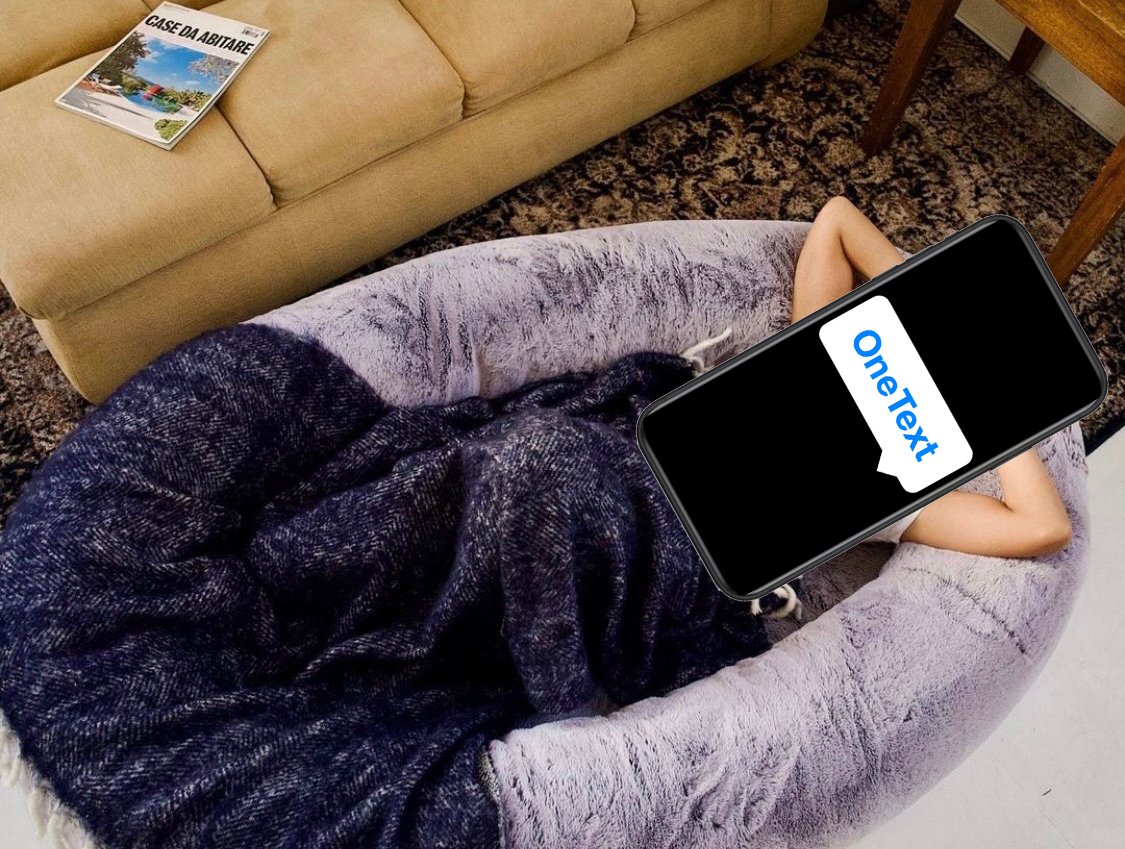 OneText's tweet photo. the only way we take naps now

welcome @weareplufl 🐶💤 https://t.co/4cqMpd0aKw