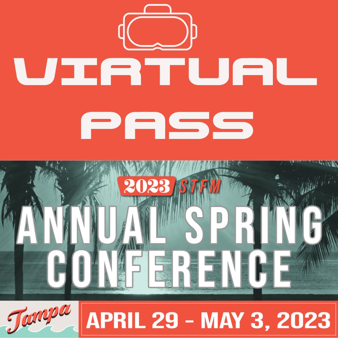 STFM_FM's tweet image. Get the 2023 #STFM Annual Spring Conference content on-demand and on your schedule. Access the general sessions, 50+ hours of prerecorded sessions, and virtual poster presentations with the STFM Virtual Pass. 

bit.ly/AN23virpass 

#AN23 #fammeded #fmrevolution
