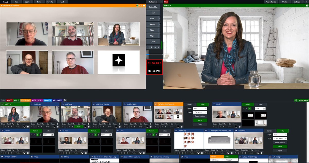 Always good to work with the <a href="/soundadvice2022/">sound-advice</a>  team, especially when in a single show we go from #OldSchoolVinyl turntables to #StreamMagic and everywhere in-between!
PS I know you can see a nice glass of healthy water in vision...but there's also a laaarge mug of coffee just out