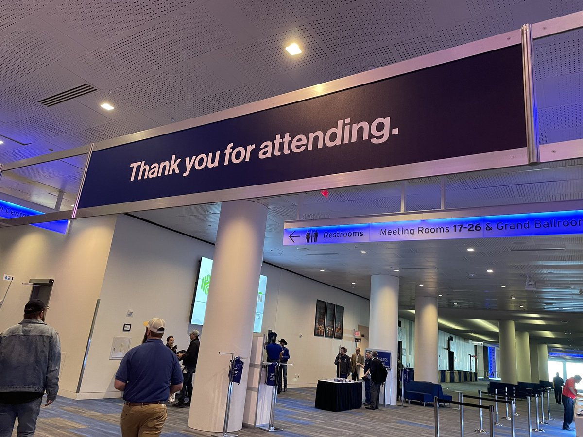 AmerFoundrySoc's tweet photo. That’ll do it for this year’s #MetalcastingCongress! Thank you to everyone who attended. We look forward to seeing you at next year’s Congress in Milwaukee! https://t.co/dxyddFpquc