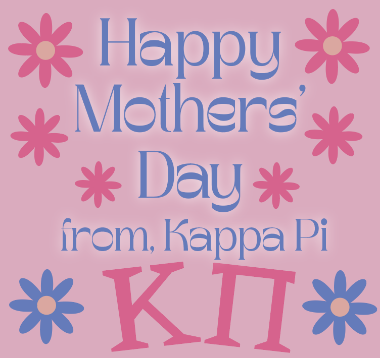 kappapiart1911's tweet photo. Happy Mothers' Day from, Kappa Pi 💜💛 https://t.co/5txIJP6loB