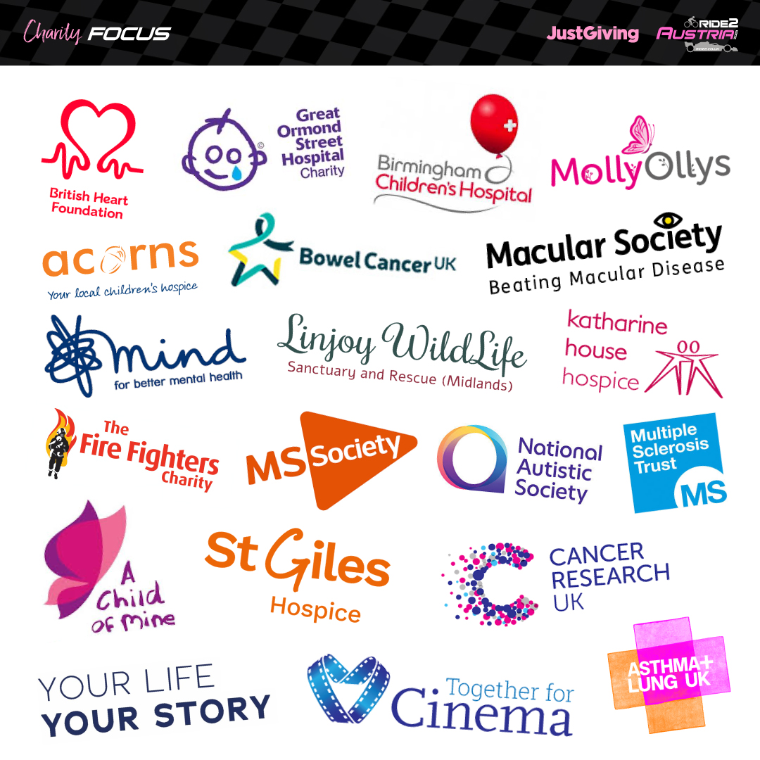 Charity Focus - 6/6

And finally, 2 of our Team are cycling from <a href="/redbullracing/">Oracle Red Bull Racing</a> to the <a href="/redbullring/">RBR</a> to support ALL of our 20 fantastic charities... ❤️

🚴🏼‍♀️🏎🇬🇧🇦🇹

Andy Parrish -  @pazz172 

Si Campbell -  <a href="/Toffeenose79/">Si Campbell</a>  

#cycling #cycle #cyclelife #fitness #health #stravacycling