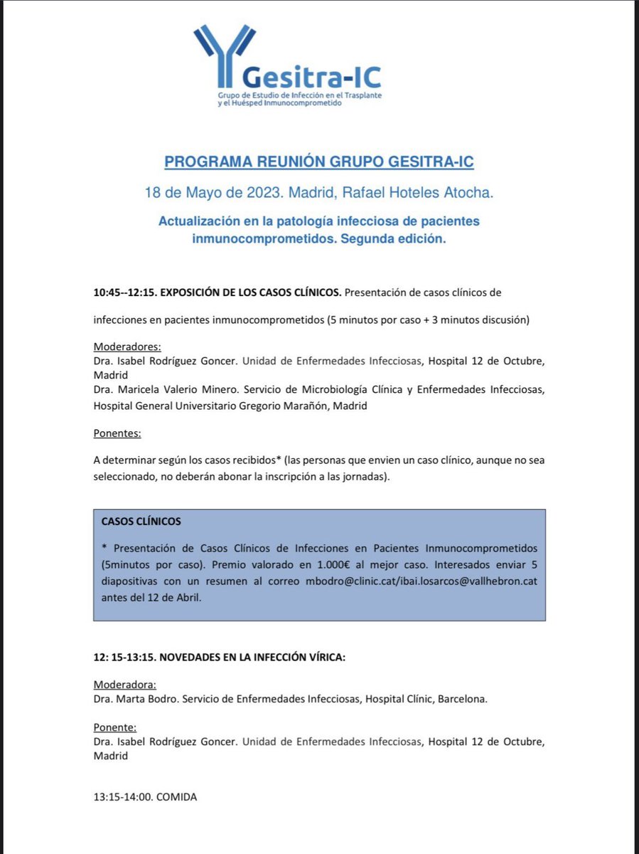 Gesitra-IC SEIMC tweet media