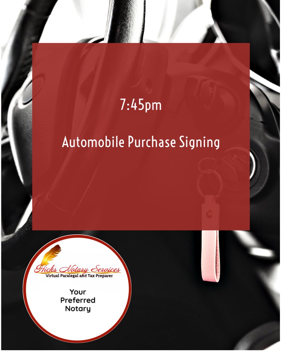HicksNotaryVPS's tweet image. Another Hump Day 4/26/23 signing completed!

𝕋𝕙𝕖 ℕ𝕠𝕥𝕒𝕣𝕪 𝕐𝕠𝕦 ℂ𝕒𝕟 𝕋𝕣𝕦𝕤𝕥 𝕎𝕚𝕥𝕙 𝕐𝕠𝕦𝕣 𝔻𝕠𝕔𝕤!

🌐 hicksnotaryvpsbooking.setmore.com

#notarypublic #enotary #notarycloser #i9verification #apostilleagent #courierservices #legalsupportservices #taxpreparation