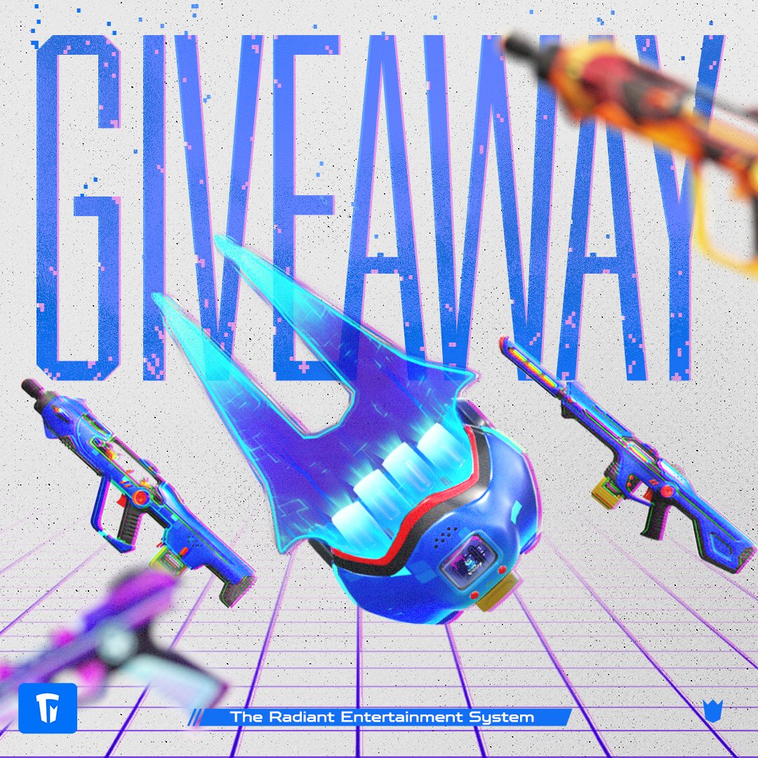 GMTesports's tweet photo. 🎁 GIVEAWAY 🎁

Our team has shown great performances throughout the second split. So we thought it would be perfect time to gift the newly released Radiant Entertainment System skin bundle 🎮

🔁 Retweet this post
✅ Follow @GMTesports

The giveaway ends on 01.05. at 22:00 CEST. https://t.co/hfqRlf9kZQ