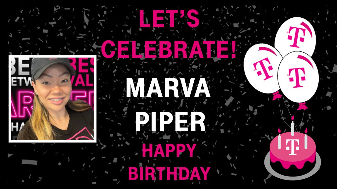 I get to shoutout the amazing <a href="/MarvaJPiper/">Marva Piper</a> once again today! Please join me in wishing Marva a Happy Birthday!! Thanks again for all that you do, we'd be lost without you! Enjoy your special day!