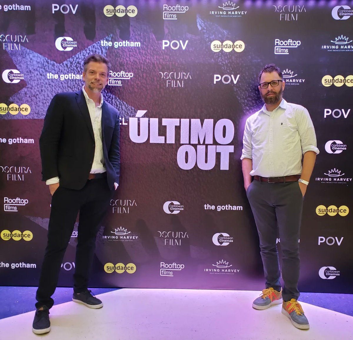andybisanartist's tweet photo. Great honour to display some of my paintings from the #lidom season 22/23 last night #thelastout #elultimoout. A truly incredible film! Make sure you check it out!
Thanks to #michaelgassert
and @TorosdelEste
Pitcher #victorbaro and all else for the support!
#elartedelbeisbol https://t.co/wRNCKCZ3Gz