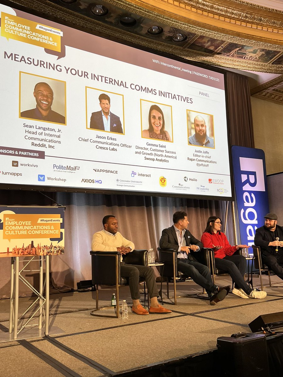 Got my business card ready for <a href="/JasonErkes/">Jason Erkes</a> after this panel, the culture at Cresco Labs sounds lit and I want to be buds. (see what I did there??) #RaganEvents