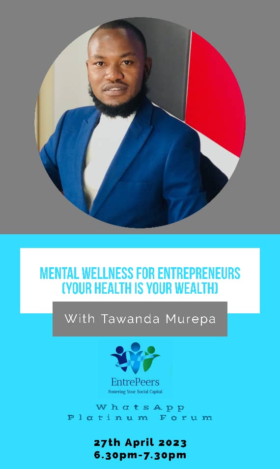 As an entrepreneur, it is easy to get caught up in work and neglect your own needs. However, it is important to take time for yourself, even if it is only a few minutes a day. Join me tonight as I will be taking you through ENTREPRENEUR AND MENTAL HEALTH. 

#mentalhealthmatters