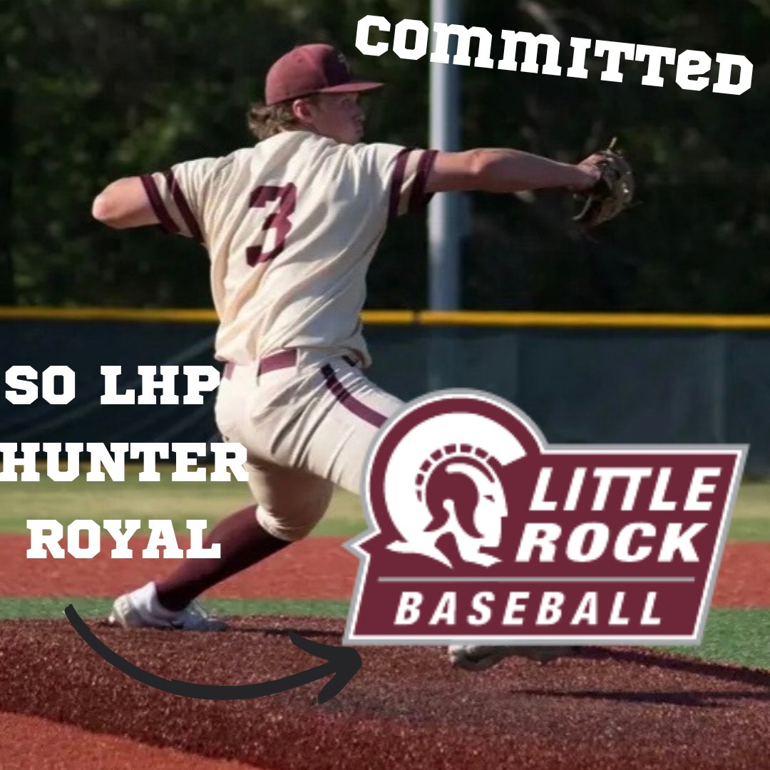 SouthArk CC Baseball (@southarkbseball) on Twitter photo Congratulations to our 11th guy off the board <a href="/Hunter_Royal3/">Hunter Royal</a>!! Hunter is headed to <a href="/LittleRockBSB/">Little Rock Trojan Baseball</a>! The Trojans are getting a stud. We couldn’t be happier for you Hunter! Congratulations to our 11th guy off the board <a href="/Hunter_Royal3/">Hunter Royal</a>!! Hunter is headed to <a href="/LittleRockBSB/">Little Rock Trojan Baseball</a>! The Trojans are getting a stud. We couldn’t be happier for you Hunter!
