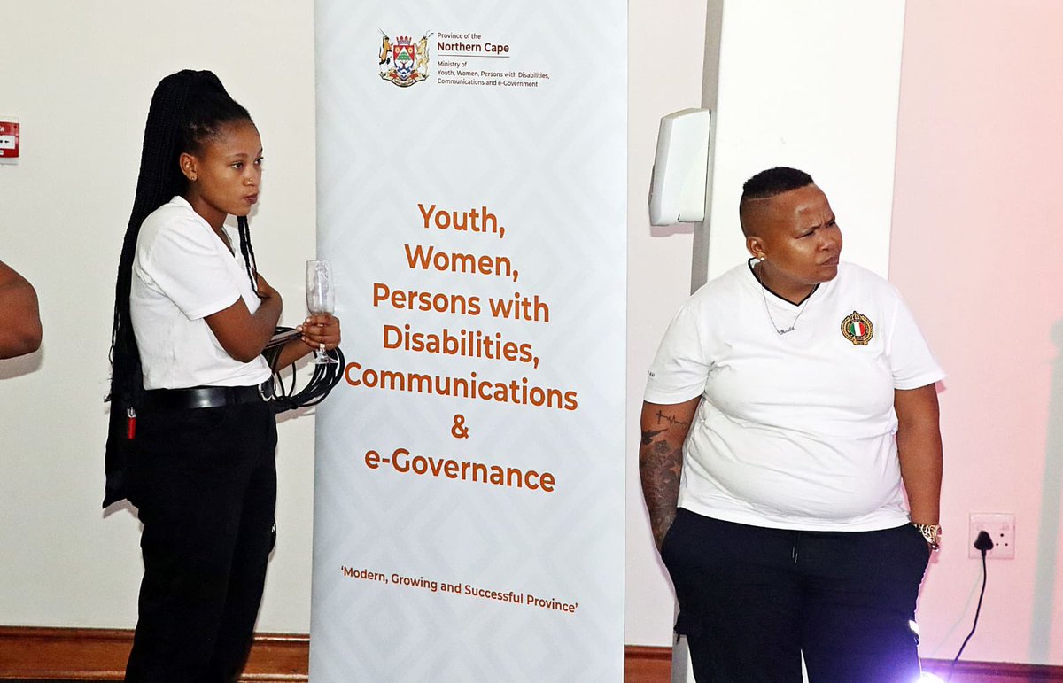 The MEC for @NCapeDSAC Ms Desery Fienies, together with the MEC for the Department of Youth, Women, People with Disabilities, E-Government & Communications, Ms. Venus Blennies have,on behalf of Government contributed R100 000 to Eugene Junior Oliphant.