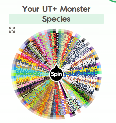 Undertale Characters - ❤  Spin the Wheel - Random Picker