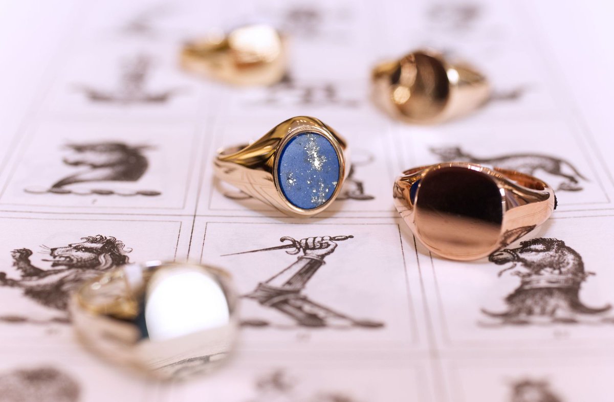 MandCoJewellers's tweet photo. A beautiful signet ring is an exceptional gift for a milestone birthday, an anniversary, or any other special occasion. It can be engraved with everything from initials to your family crest.
Call us on 01242 522821.
#signetrings #engraving #birthdaygifts https://t.co/MQeCDOjniI
