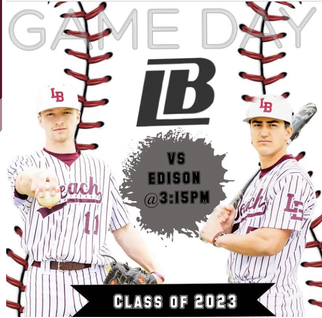 Laguna Beach HS Baseball (@lbhsb) on Twitter photo Game Day! #GoBeach #GoBreakers #GoLaguna #trusttheprocess
📍Skipper Carillo Field, LBHS
🆚 <a href="/edison_baseball/">EHSChargersBaseball</a>
⏰3:15 pm Game Day! #GoBeach #GoBreakers #GoLaguna #trusttheprocess
📍Skipper Carillo Field, LBHS
🆚 <a href="/edison_baseball/">EHSChargersBaseball</a>
⏰3:15 pm