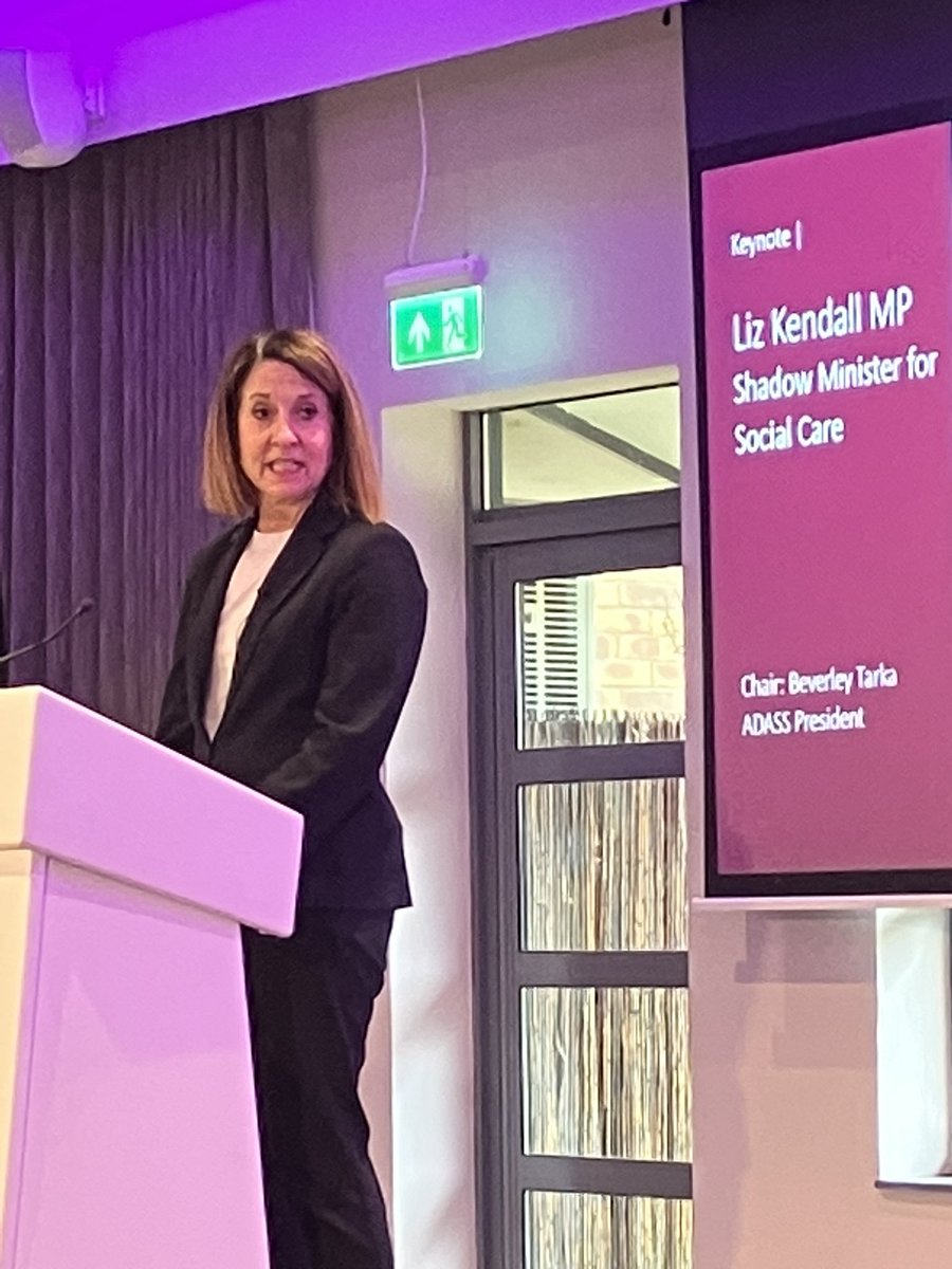 juliamaryross's tweet photo. @1adass #springseminar23 @leicesterliz talking about a 10 year plan for social care which is locally driven @BASW_UK https://t.co/kiu3Qp0XIY